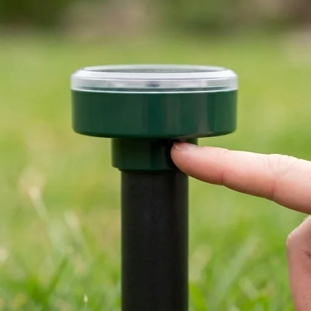 Step 2: Insert the Vermix Stake into the Soil